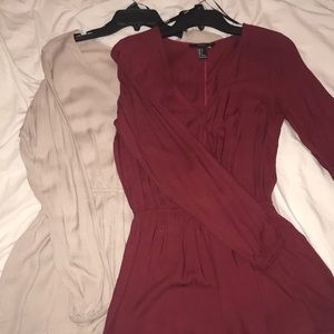 2 ROMPERS FOR 1